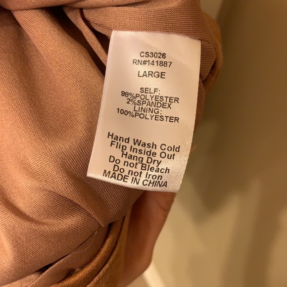 Suede fringe mini skirt - Picture 4 of 5